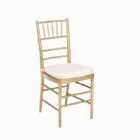 A photo of an gold chiavari chair, available for rent in Dubai , abu dhabi