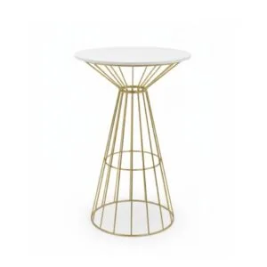 Gold Wire Cocktail table rental