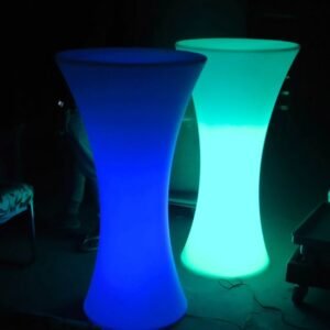 led cocktail table for rental purpose in dubai
