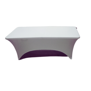 rent long buffet table with cover