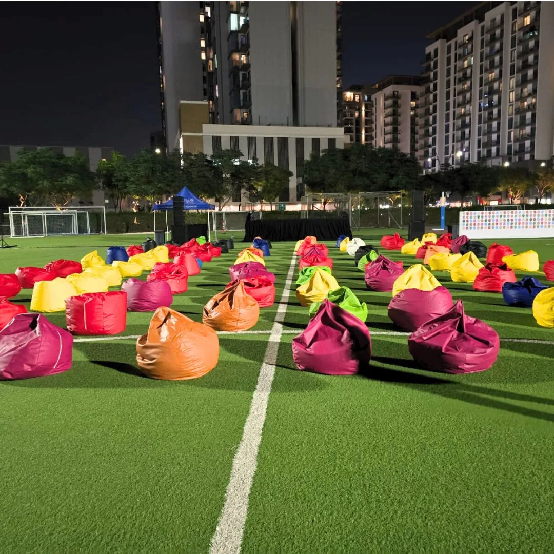 bean bag rental in Dubai and Abu Dhabi