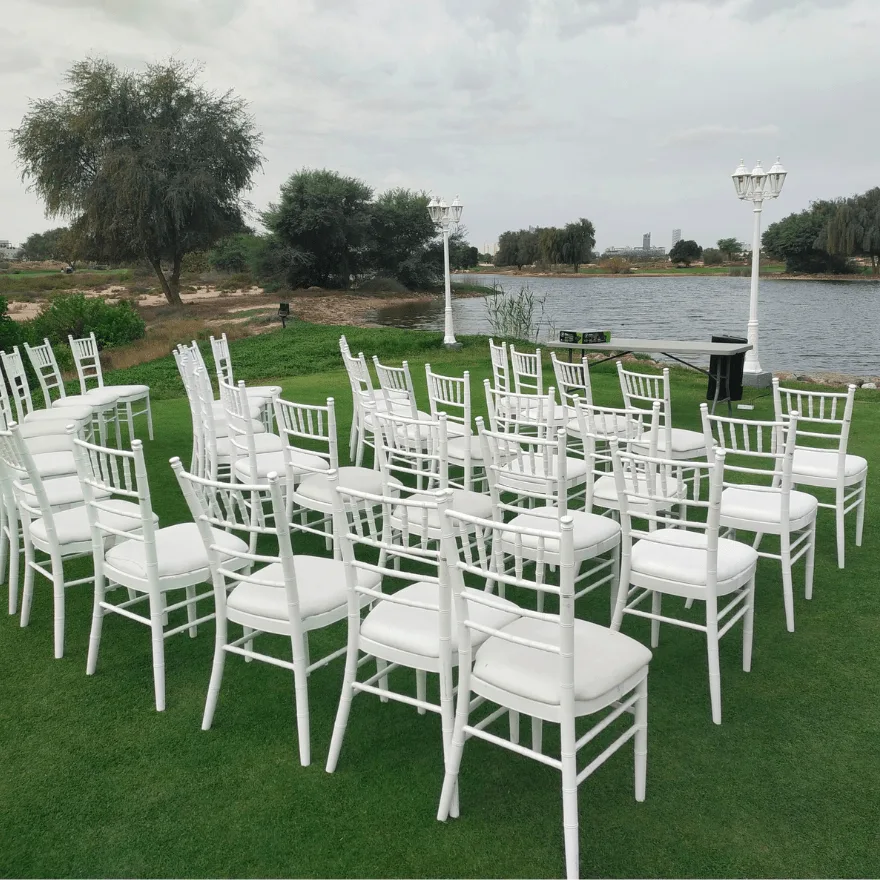 chairs and tables for rental purpose in dubai and abu dhabi