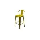 yellow bar stool for rental purpose