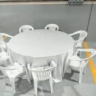 plastic Monoblock chairs for rental purpose in dubai